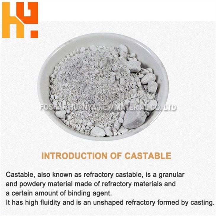 High Alumina Mortar Furnace Fire Bricks Castable