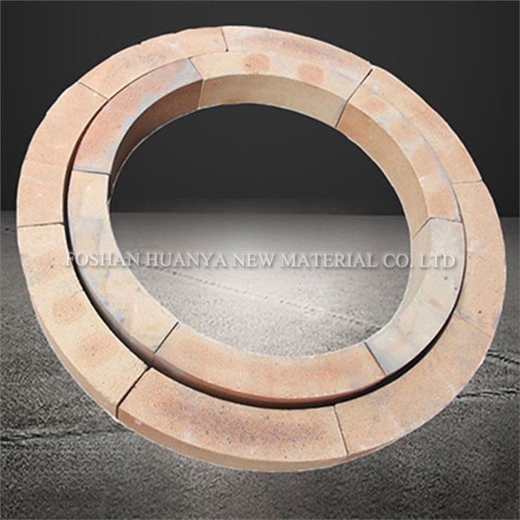 SK34 Round Shape Alumina Curved Fire Brick
